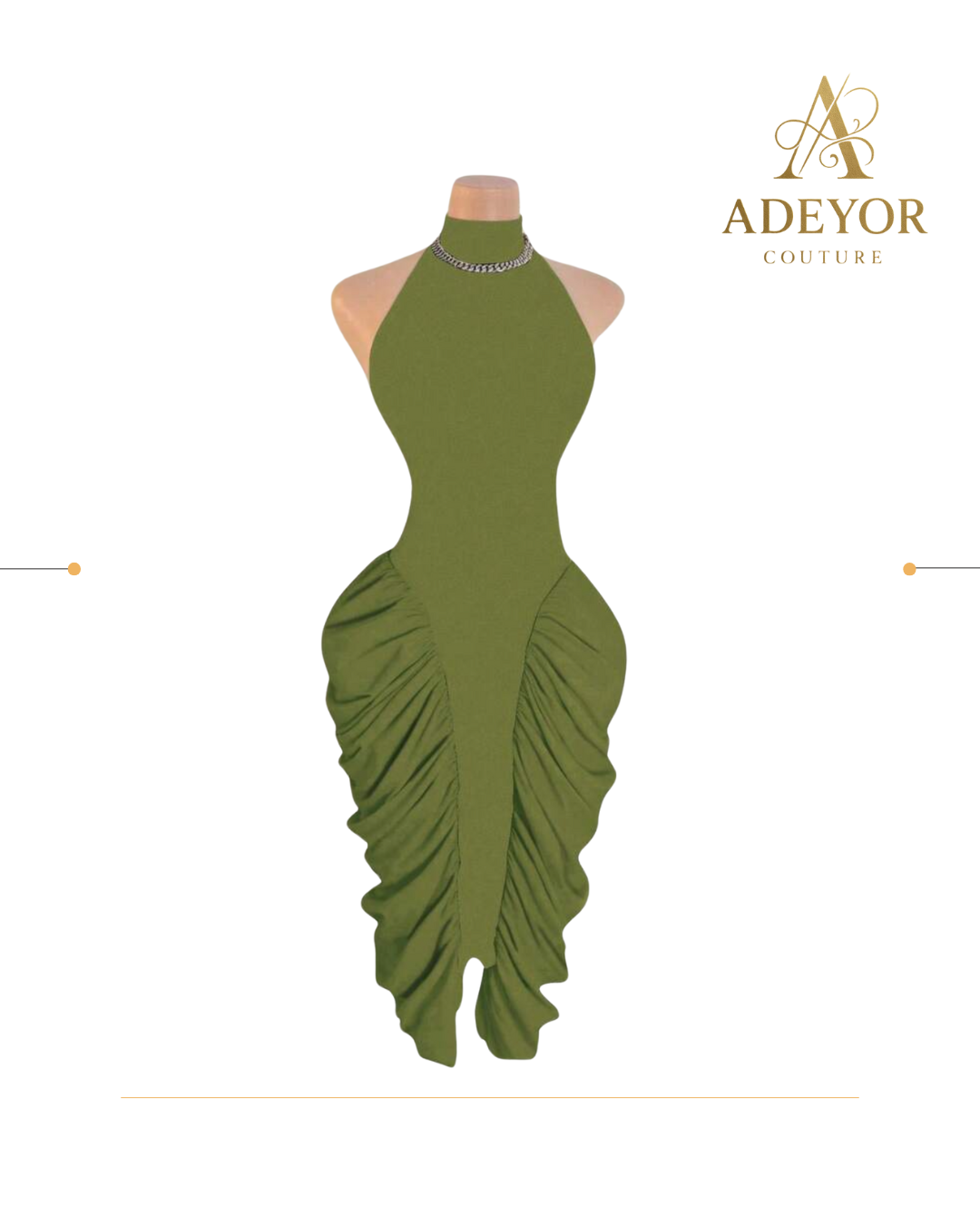 The Monochrome Diva Dress